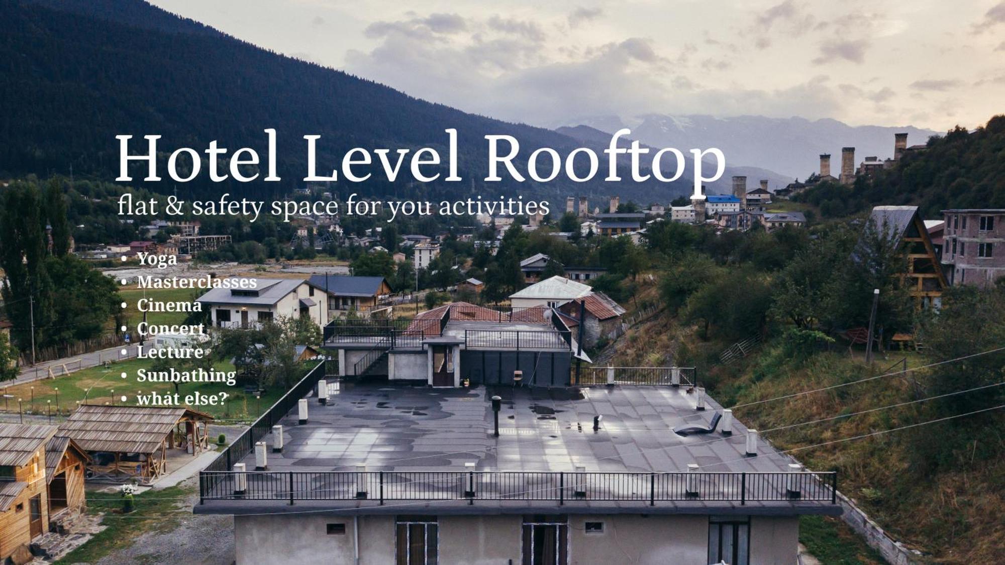 Hotel Level Mestia Zewnętrze zdjęcie